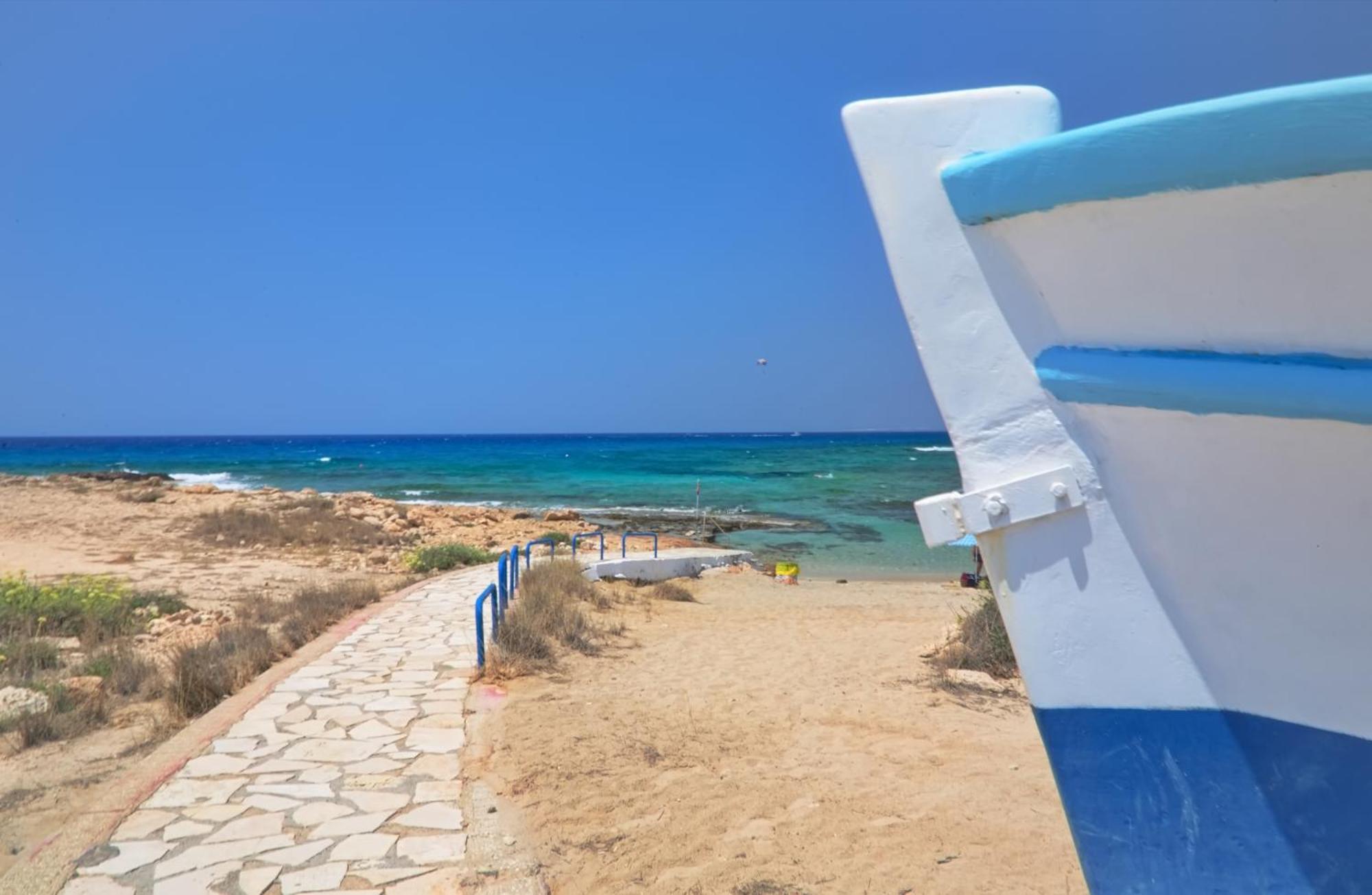 Beachfront Luxury Villa Idania Ayia Napa Esterno foto