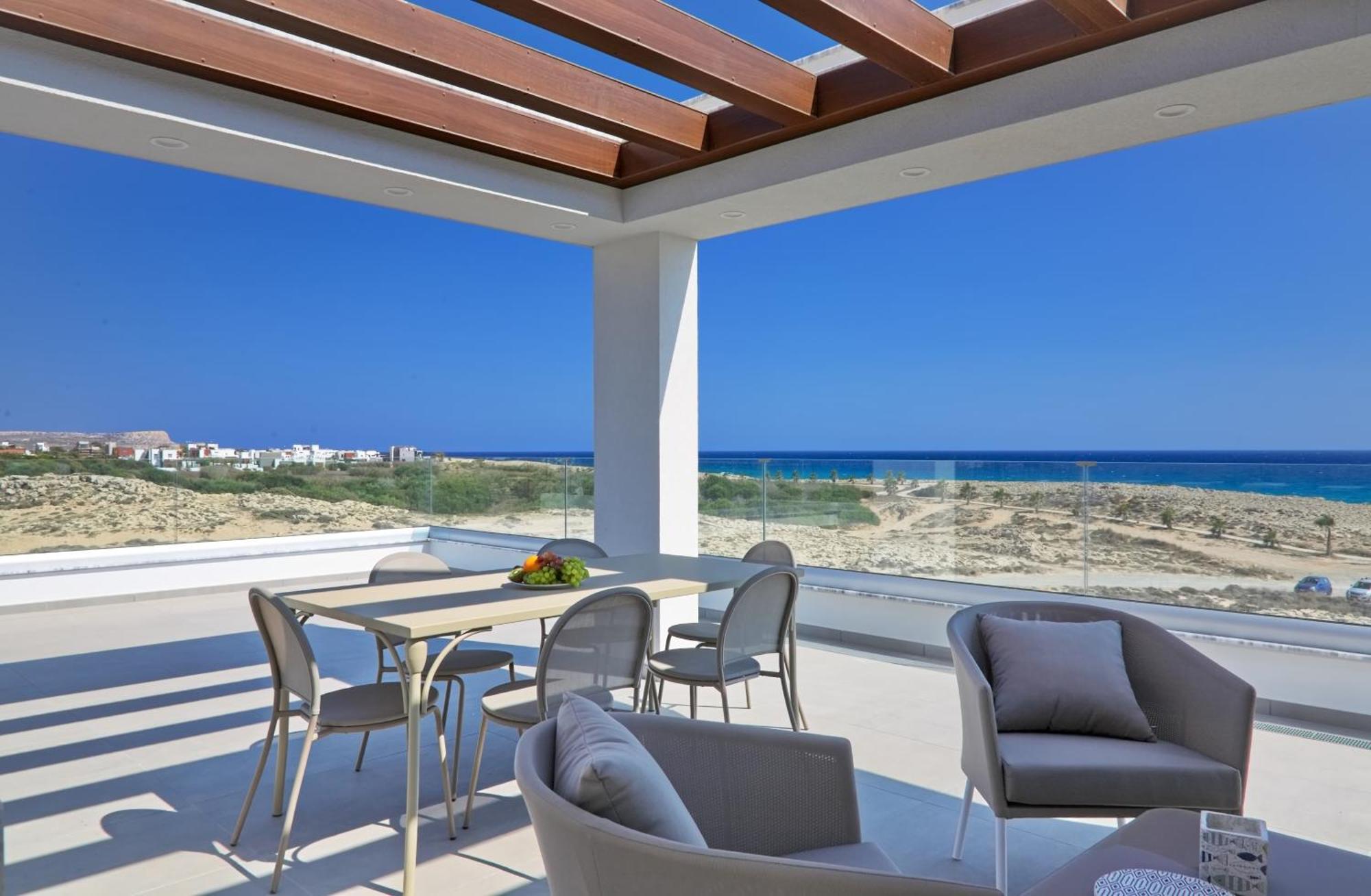 Beachfront Luxury Villa Idania Ayia Napa Esterno foto