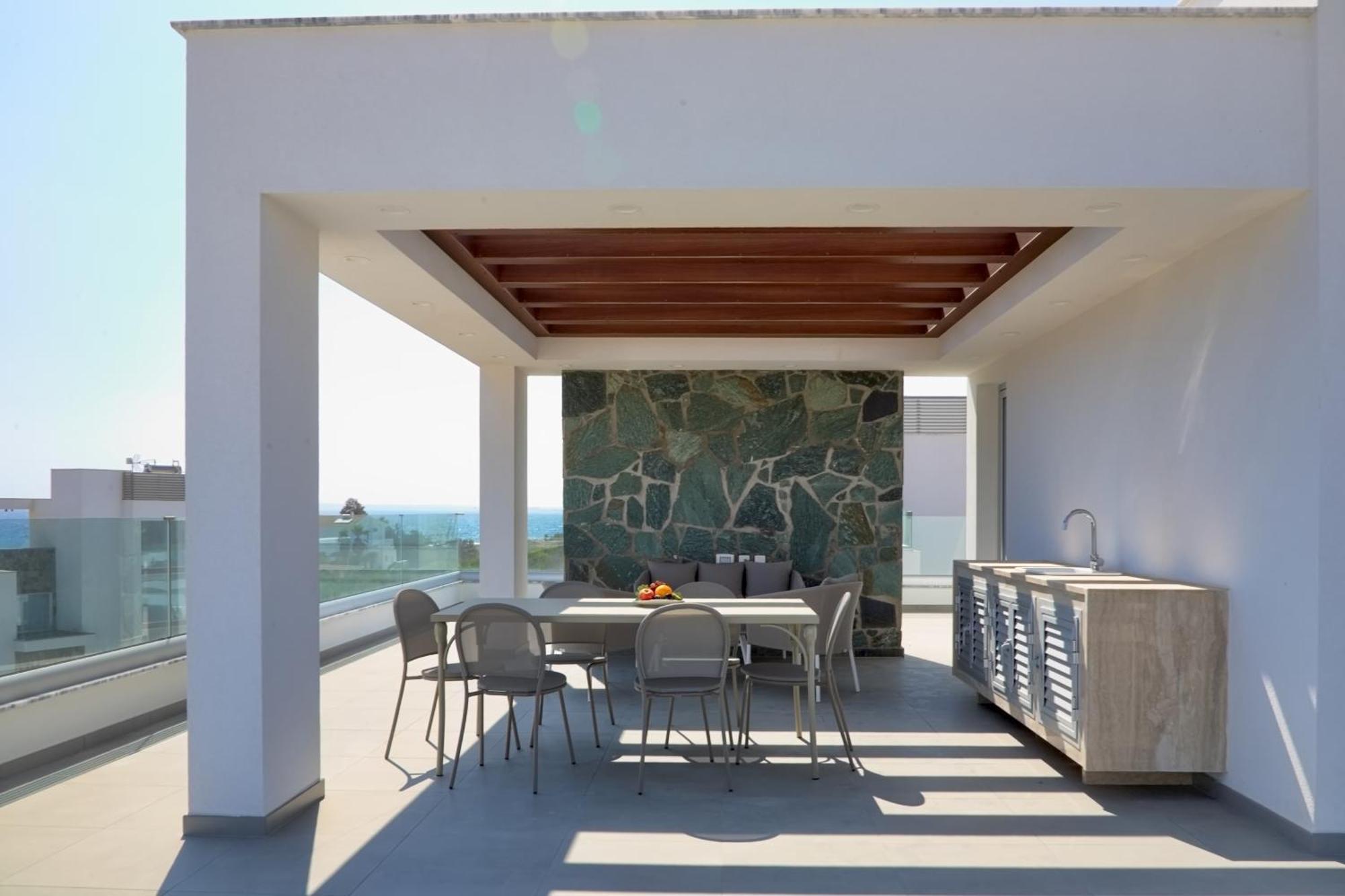Beachfront Luxury Villa Idania Ayia Napa Esterno foto