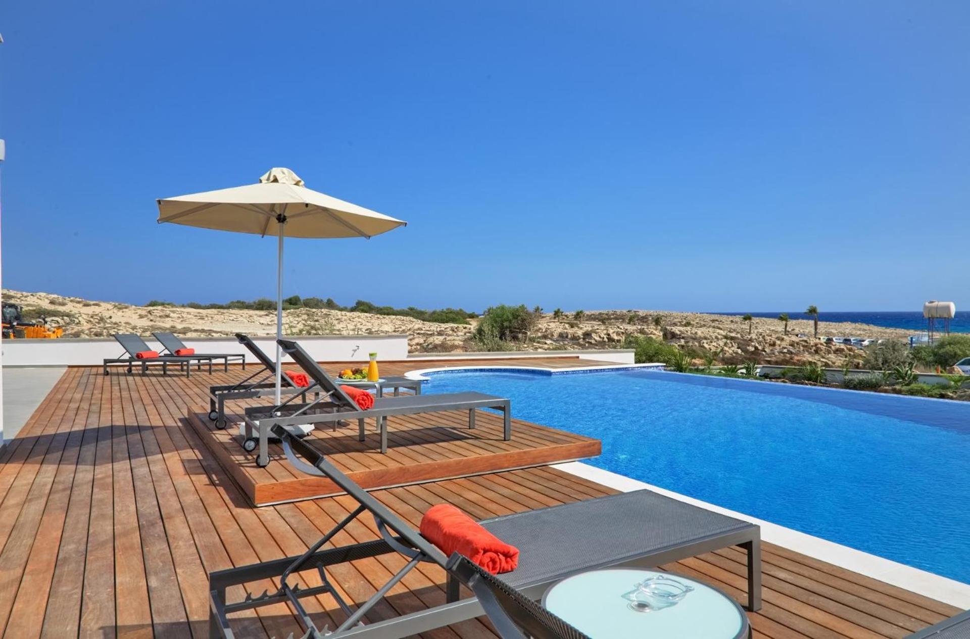 Beachfront Luxury Villa Idania Ayia Napa Esterno foto