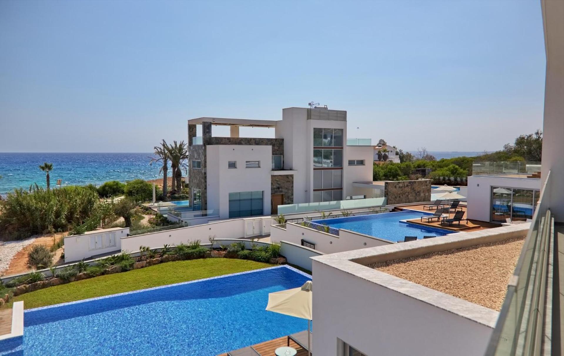 Beachfront Luxury Villa Idania Ayia Napa Esterno foto